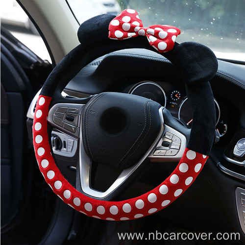 Plush Keep Warm Car Accessories Steering Wheel Cover